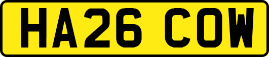 HA26COW