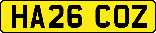 HA26COZ