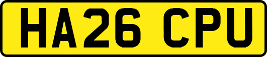 HA26CPU