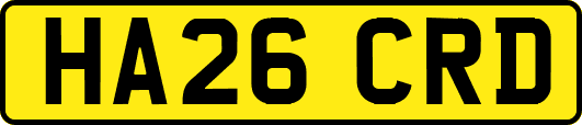 HA26CRD