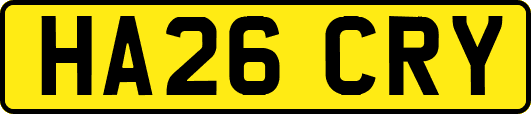 HA26CRY
