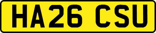 HA26CSU