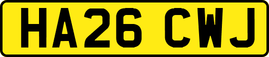 HA26CWJ