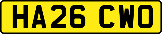 HA26CWO