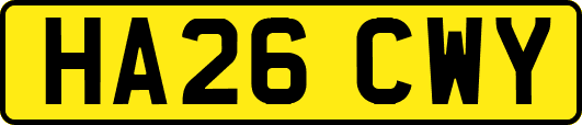 HA26CWY