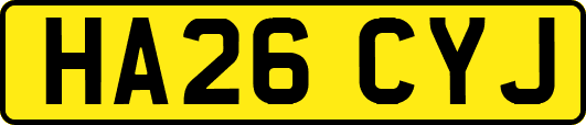 HA26CYJ