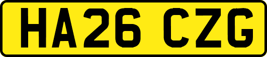 HA26CZG