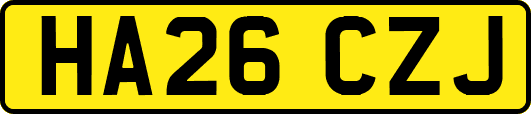 HA26CZJ