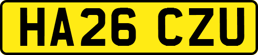 HA26CZU