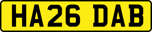 HA26DAB