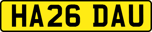 HA26DAU