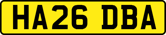 HA26DBA