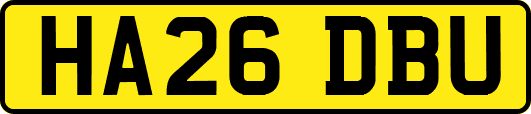 HA26DBU
