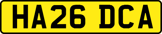 HA26DCA