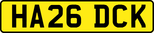 HA26DCK