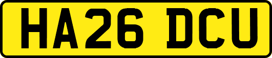 HA26DCU
