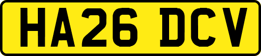 HA26DCV
