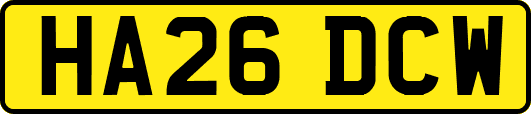 HA26DCW