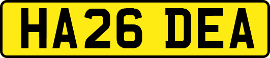 HA26DEA