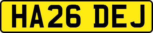 HA26DEJ
