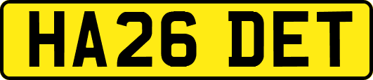 HA26DET