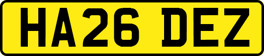 HA26DEZ
