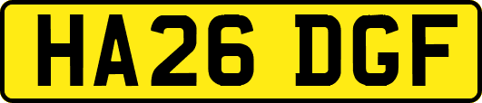 HA26DGF