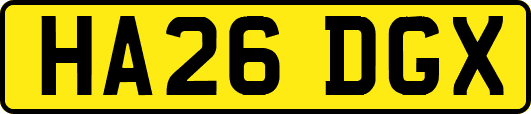 HA26DGX