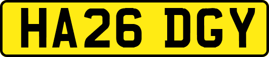 HA26DGY