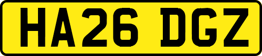 HA26DGZ