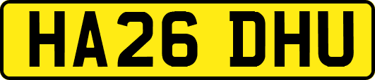 HA26DHU