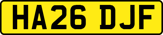 HA26DJF