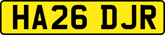 HA26DJR