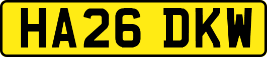 HA26DKW