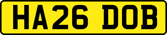 HA26DOB