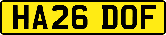 HA26DOF