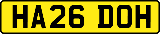 HA26DOH