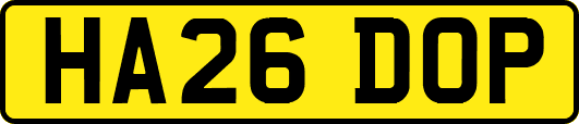 HA26DOP