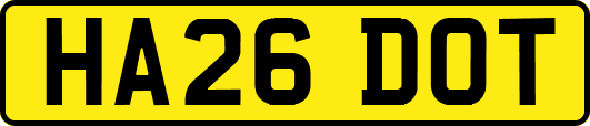HA26DOT