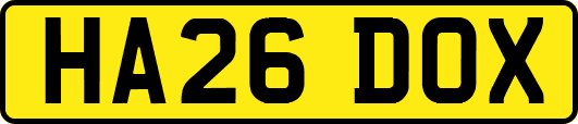 HA26DOX