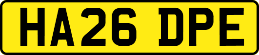 HA26DPE