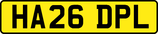 HA26DPL