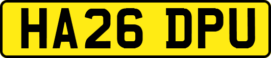 HA26DPU