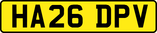 HA26DPV