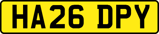 HA26DPY