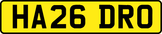 HA26DRO