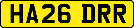 HA26DRR