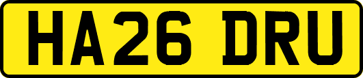 HA26DRU