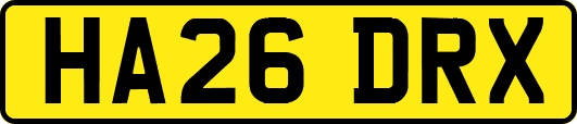 HA26DRX