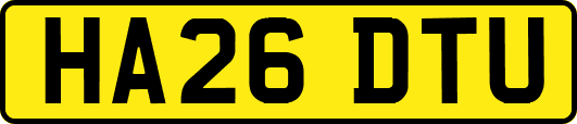 HA26DTU